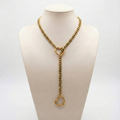 Soloras® Heart Slip Chain
